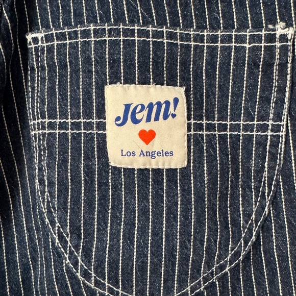 JEM (aka Lykke Wullf) CG Jeans in Striped Hickory size 4 - Picture 7 of 11